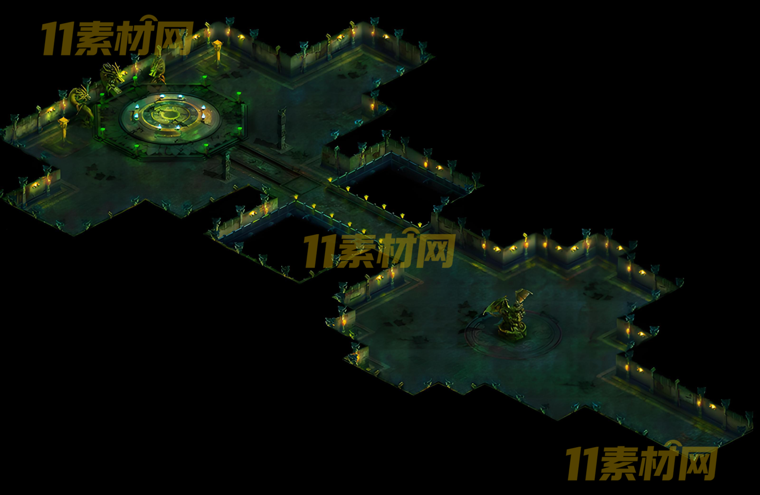 传奇真彩地图素 暗域宫殿 超清地图—DT20260402-86