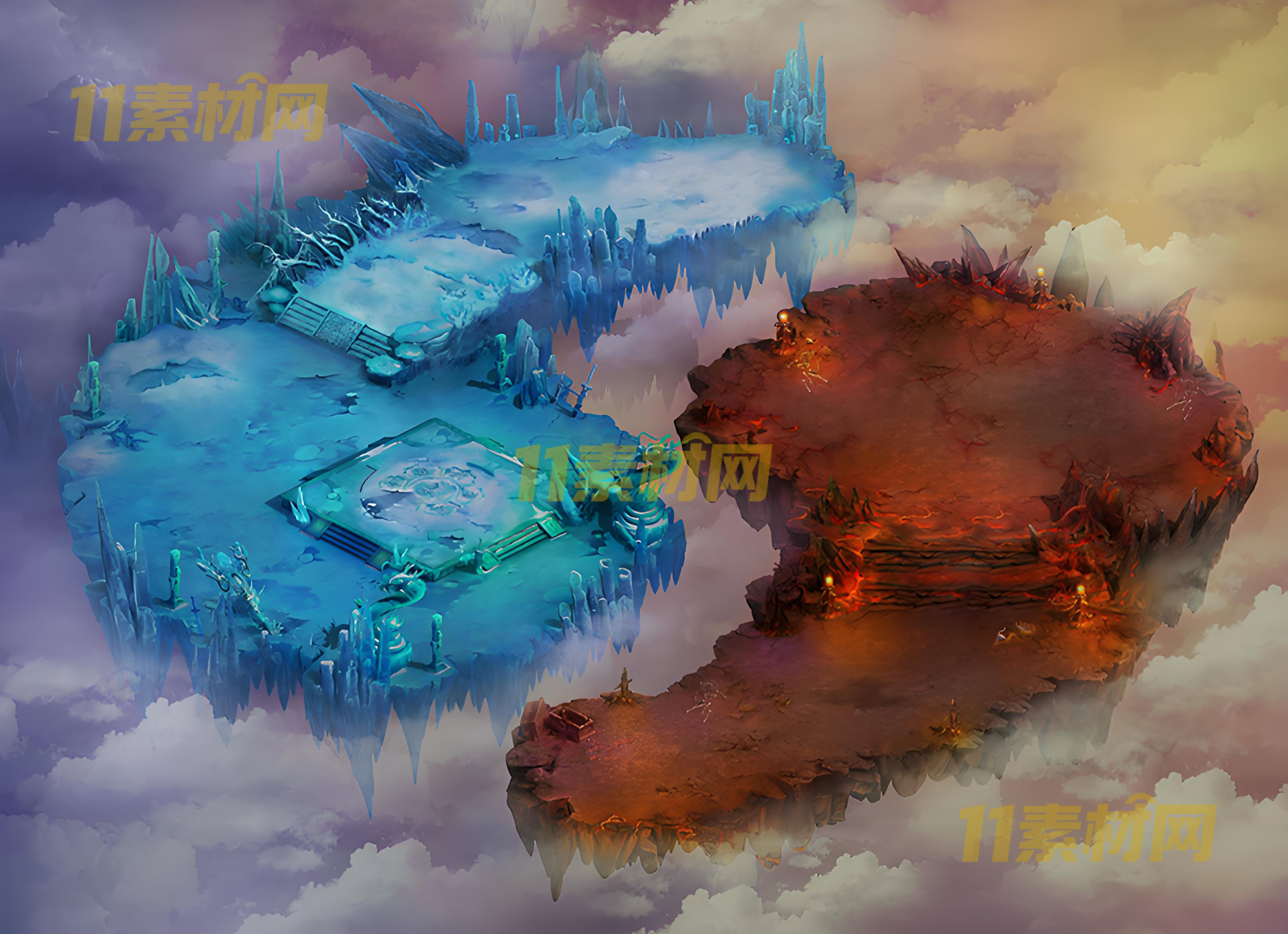 传奇真彩地图素 冰火极地 超清地图—DT20260402-88