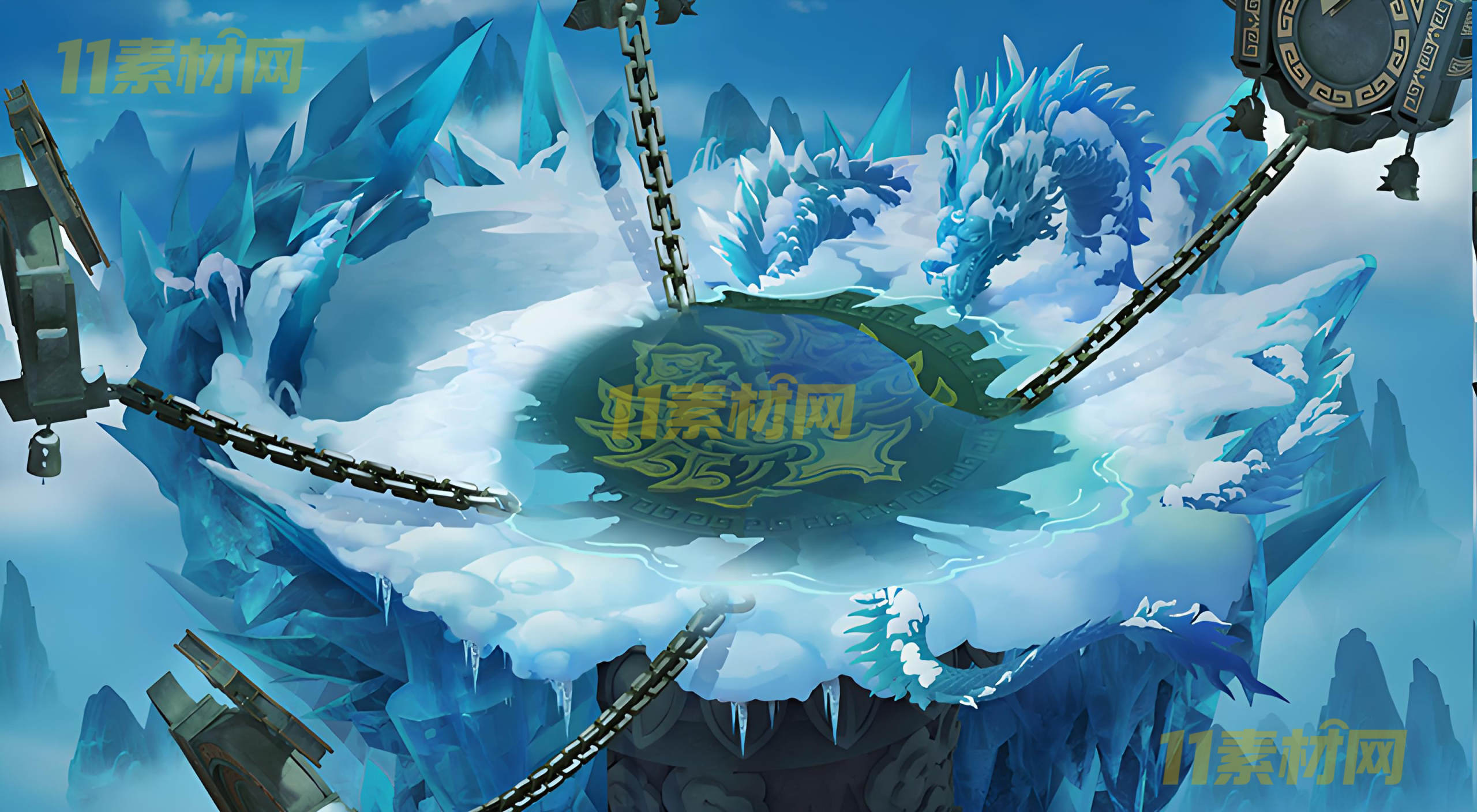 传奇真彩地图素 冰霜龙域 超清地图—DT20260402-89