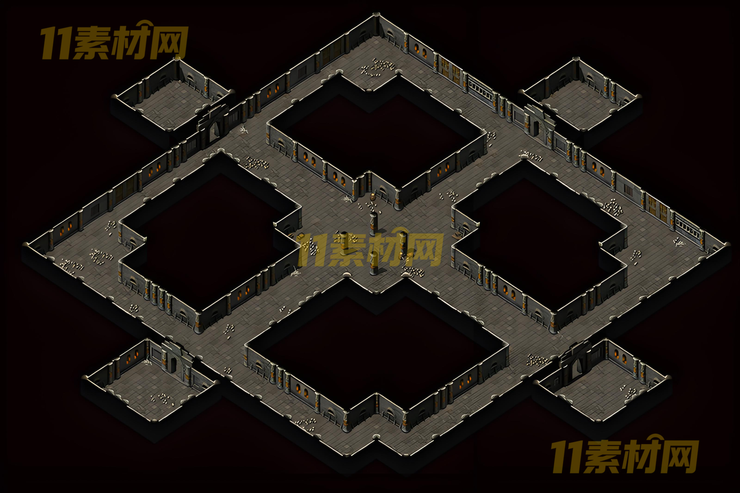 传奇真彩地图素 大宋牢狱 超清地图—DT20260402-97