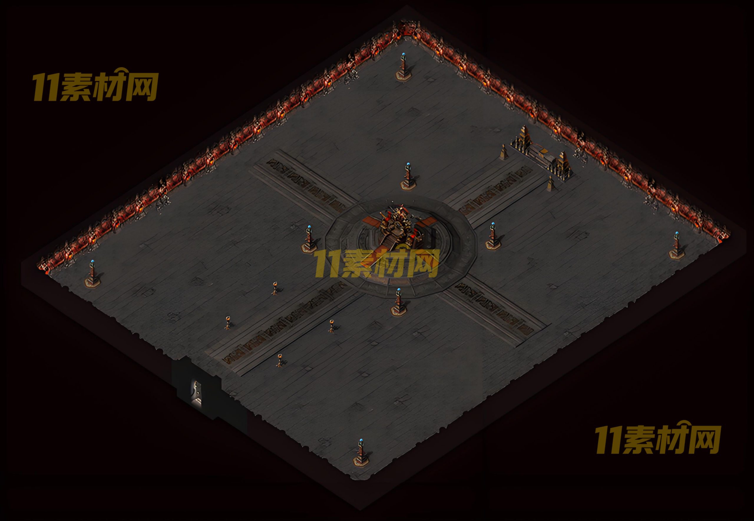 传奇真彩地图素 地狱大殿 超清地图—DT20260402-98