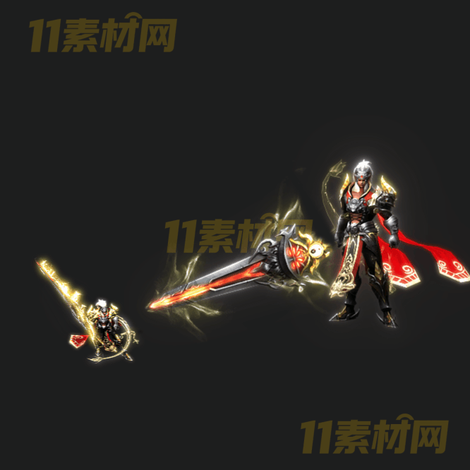 传奇时装素材 一体时装 内外观齐全高清PNG序列帧—SZ20260403-24