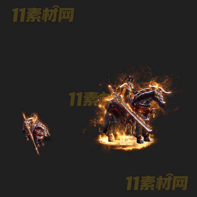 传奇时装素材 一体时装 内外观齐全高清PNG序列帧—SZ20260402-5