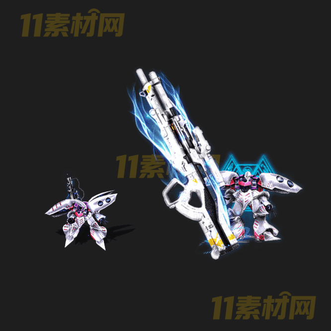 传奇时装素材 机甲一体时装 内外观齐全高清PNG序列帧—SZ20260404-2