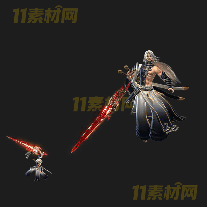 传奇时装素材 一体时装 内外观齐全高清PNG序列帧—SZ20260404-6