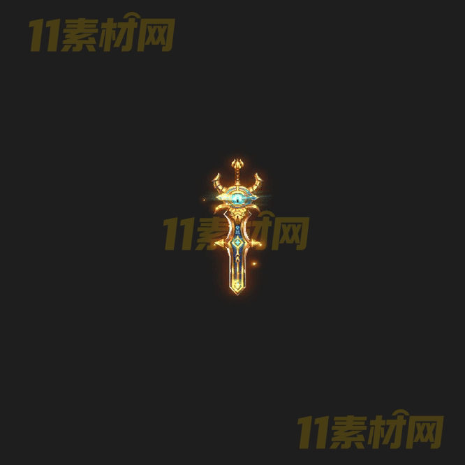 传奇UI宝剑素材 动态PNG序列帧 内观高清PNG序列帧—WP20260404-14