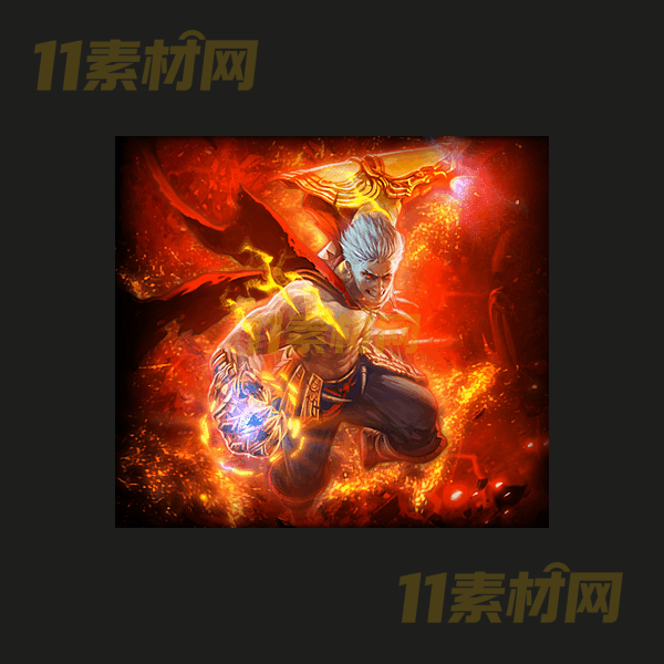 传奇狂暴之力面版素材 高清PNG序列帧—MB20260406-187