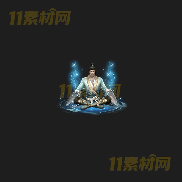 传奇UI修仙打坐特效 动态高清PNG序列帧—WP20260405-28