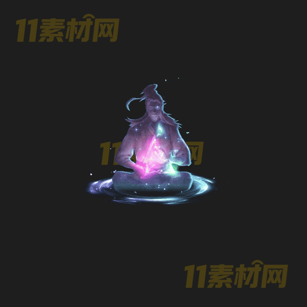 传奇UI修仙打坐特效 动态高清PNG序列帧—WP20260405-54