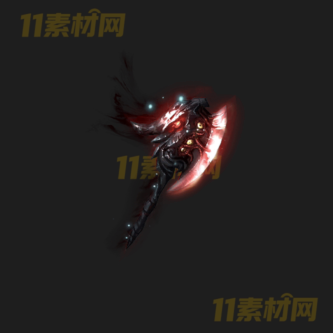 传奇UI斧头法宝素材 内观动态高清PNG序列帧—WP20260406-11