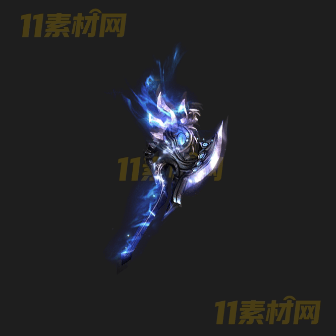 传奇UI斧头法宝素材 内观动态高清PNG序列帧—WP20260406-13