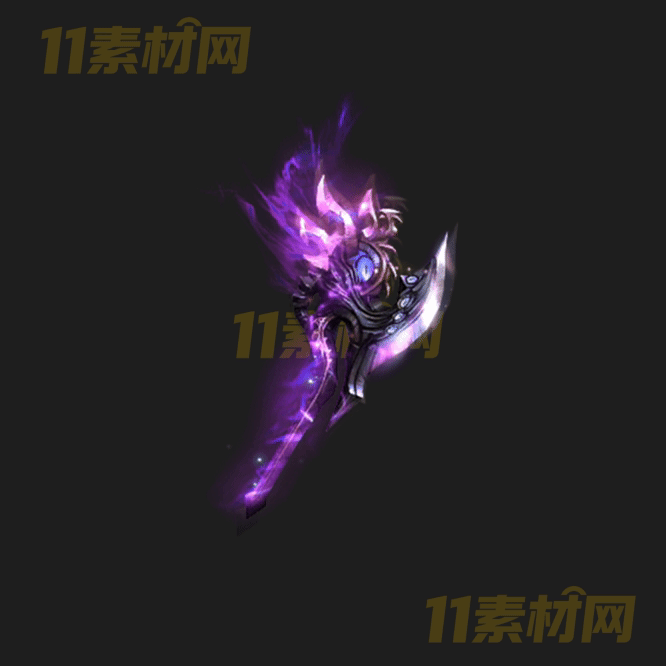 传奇UI斧头法宝素材 内观动态高清PNG序列帧—WP20260406-14