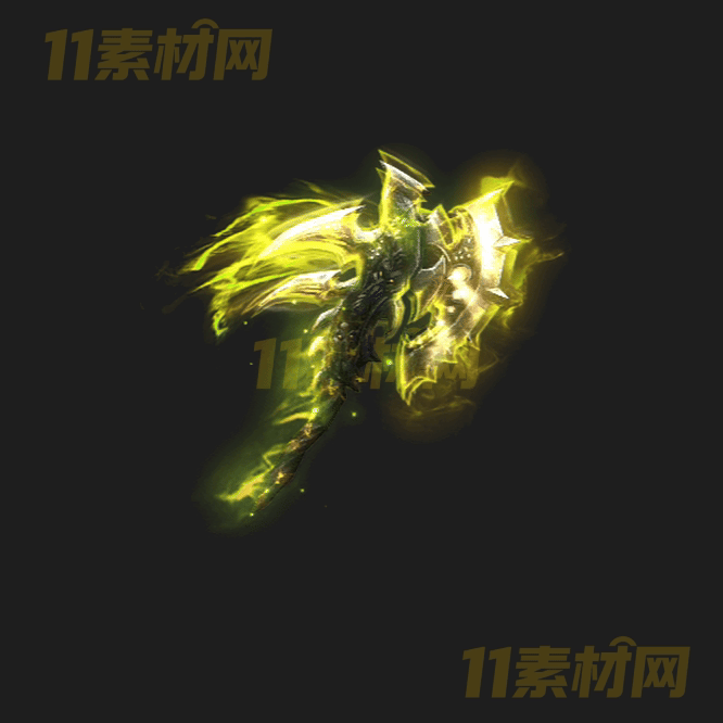 传奇UI斧头法宝素材 内观动态高清PNG序列帧—WP20260406-18