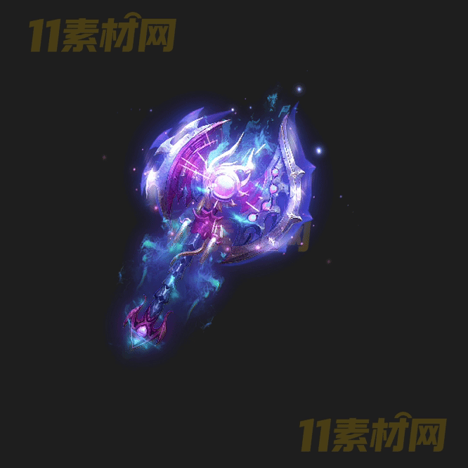 传奇UI斧头法宝素材 内观动态高清PNG序列帧—WP20260406-19