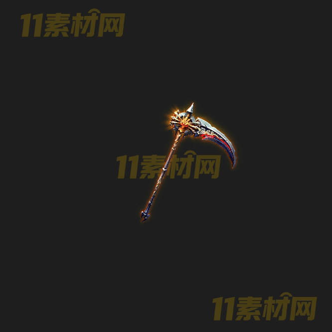 传奇UI镰刀法宝素材 内观动态高清PNG序列帧—WP20260406-22