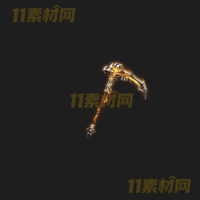 传奇UI镰刀法宝素材 内观动态高清PNG序列帧—WP20260406-24