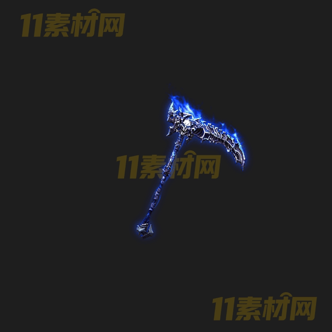 传奇UI镰刀法宝素材 内观动态高清PNG序列帧—WP20260406-27