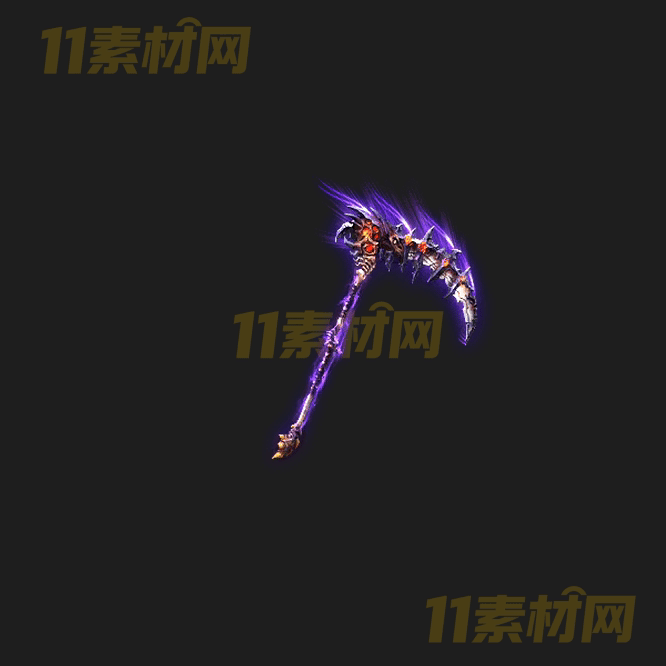 传奇UI镰刀法宝素材 内观动态高清PNG序列帧—WP20260406-28