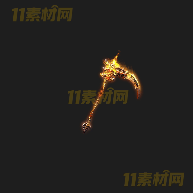 传奇UI镰刀法宝素材 内观动态高清PNG序列帧—WP20260406-29