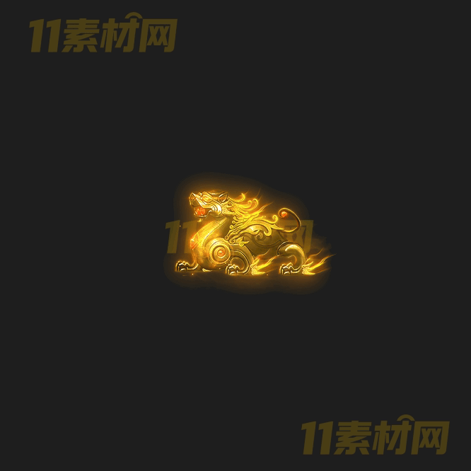 传奇UI虎符法宝素材 内观动态高清PNG序列帧—WP20260406-4