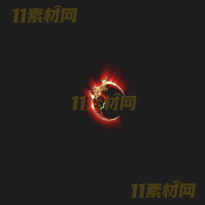 传奇左手武器特效素材 内观动态高清PNG序列帧—WP20260406-73