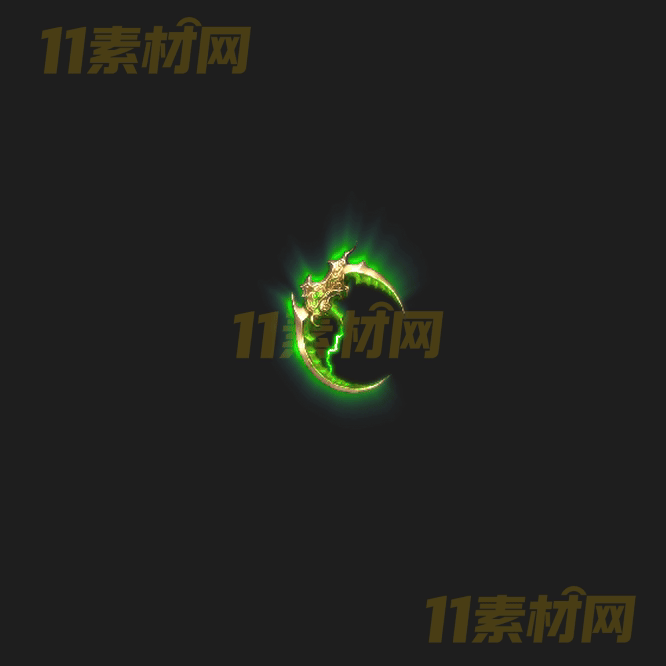 传奇左手武器特效素材 内观动态高清PNG序列帧—WP20260406-75