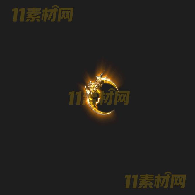 传奇左手武器特效素材 内观动态高清PNG序列帧—WP20260406-77