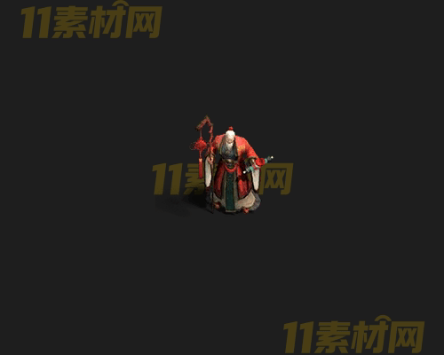 传奇NPC人物素材 动态高清PNG序列帧—NPC20260407-144