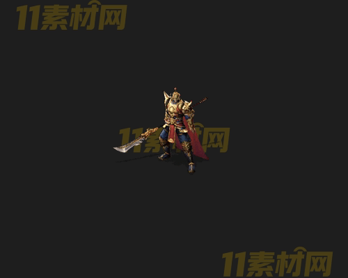 传奇NPC人物素材 动态高清PNG序列帧—NPC20260407-148