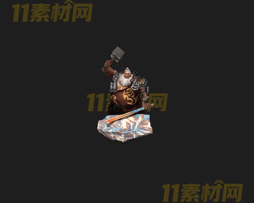 传奇NPC人物素材 动态高清PNG序列帧—NPC20260407-151