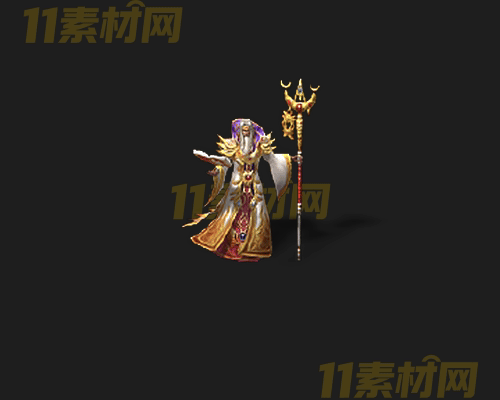 传奇NPC人物素材 动态高清PNG序列帧—NPC20260407-168