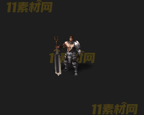 传奇NPC人物素材 动态高清PNG序列帧—NPC20260407-176