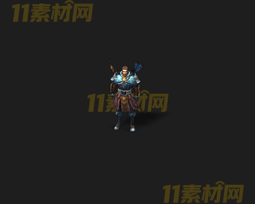 传奇NPC人物素材 动态高清PNG序列帧—NPC20260407-181