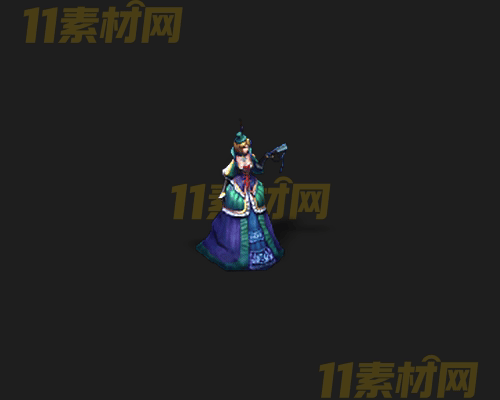 传奇NPC人物素材 动态高清PNG序列帧—NPC20260407-188