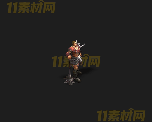 传奇NPC人物素材 动态高清PNG序列帧—NPC20260407-189