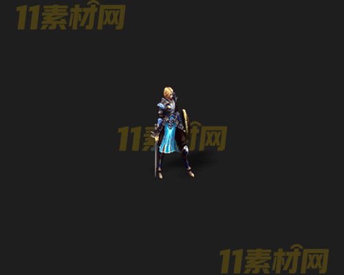 传奇NPC人物素材 动态高清PNG序列帧—NPC20260407-193