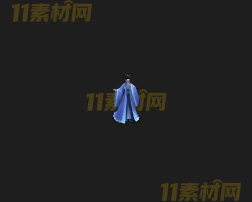 传奇NPC人物素材 动态高清PNG序列帧—NPC20260407-60