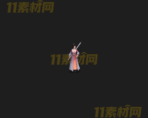 传奇NPC人物素材 动态高清PNG序列帧—NPC20260407-64