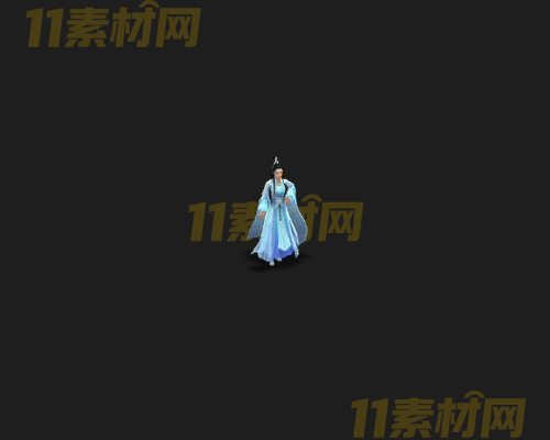 传奇NPC人物素材 动态高清PNG序列帧—NPC20260407-69