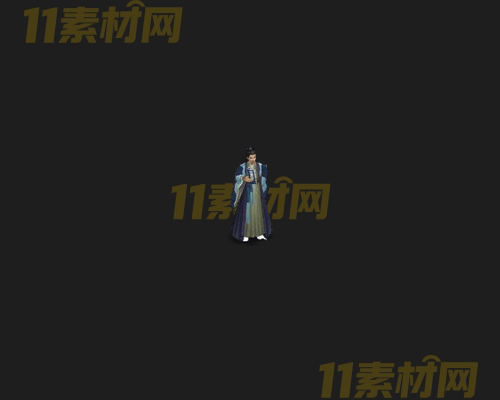 传奇NPC人物素材 动态高清PNG序列帧—NPC20260407-75