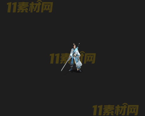 传奇NPC人物素材 动态高清PNG序列帧—NPC20260407-82