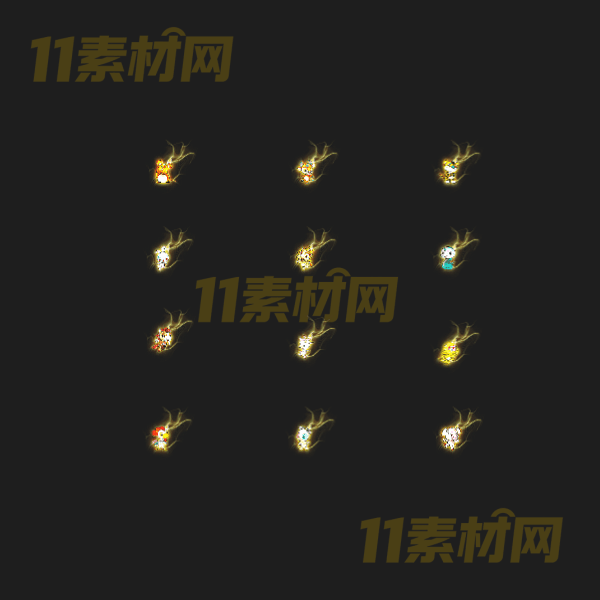 传奇特殊首饰十二生肖素材 高清PNG序列帧—TS20260408-41