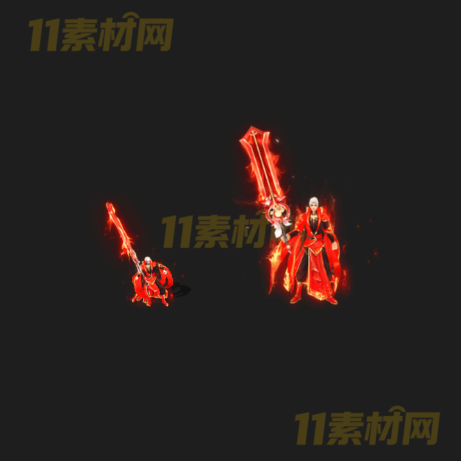 传奇剑甲素材 动态PNG序列帧—TZ20260408-84