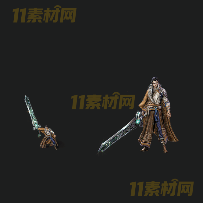 传奇时装素材 一体时装 内外观齐全高清PNG序列帧—SZ20260409-10