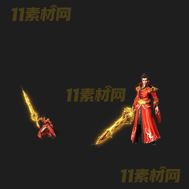 传奇时装素材 一体时装 内外观齐全高清PNG序列帧—SZ20260409-15