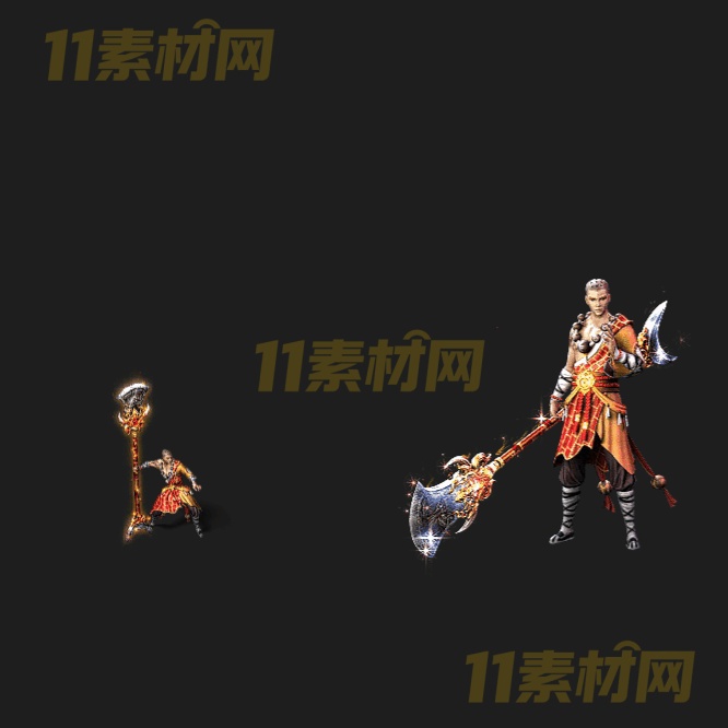 传奇时装素材 一体时装 内外观齐全高清PNG序列帧—SZ20260409-3