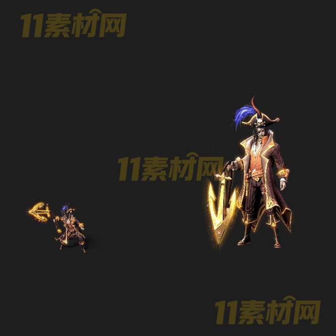 传奇时装素材 一体时装 内外观齐全高清PNG序列帧—SZ20260409-31