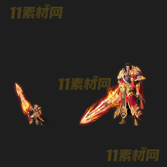 传奇时装素材 一体时装 内外观齐全高清PNG序列帧—SZ20260409-35