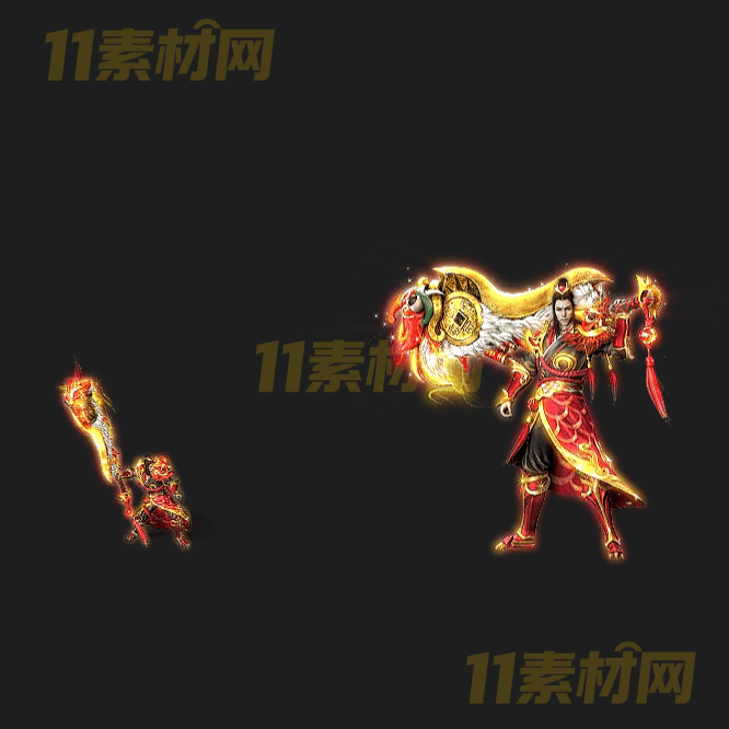 传奇时装素材 一体时装 内外观齐全高清PNG序列帧—SZ20260409-37