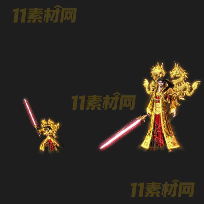 传奇时装素材 一体时装 内外观齐全高清PNG序列帧—SZ20260409-4